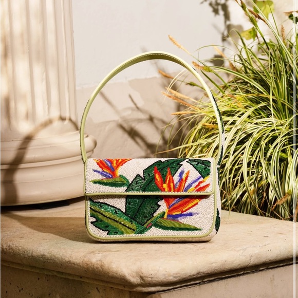 STAUD Handbags - STAUD BEADED TOMMY BAG